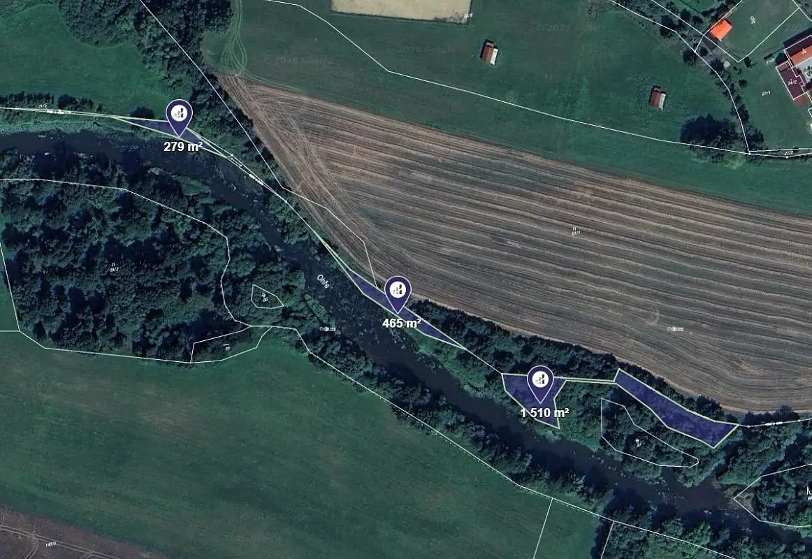 Prodej pozemku 254 m², Odrava · okres Cheb