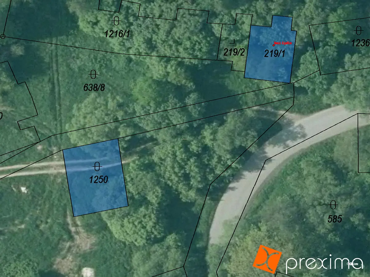 Prodej pozemku 167 m², Rožmberk nad Vltavou · okres Český Krumlov