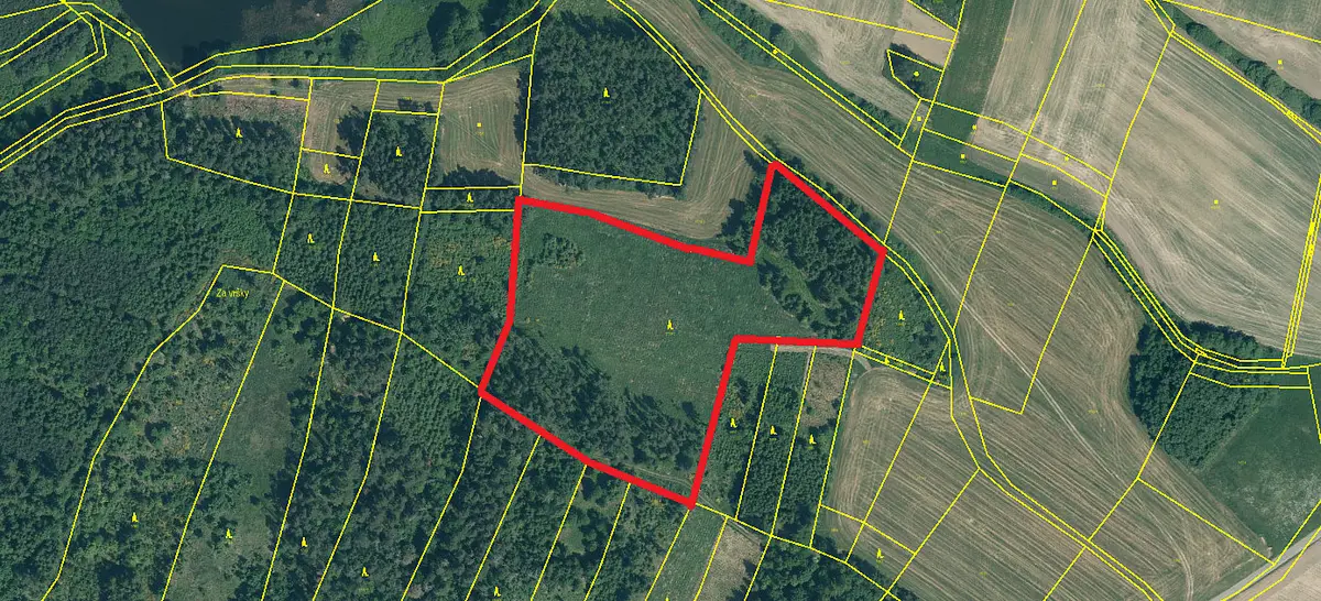 Prodej pozemku 57 m², Malý Bor · okres Klatovy