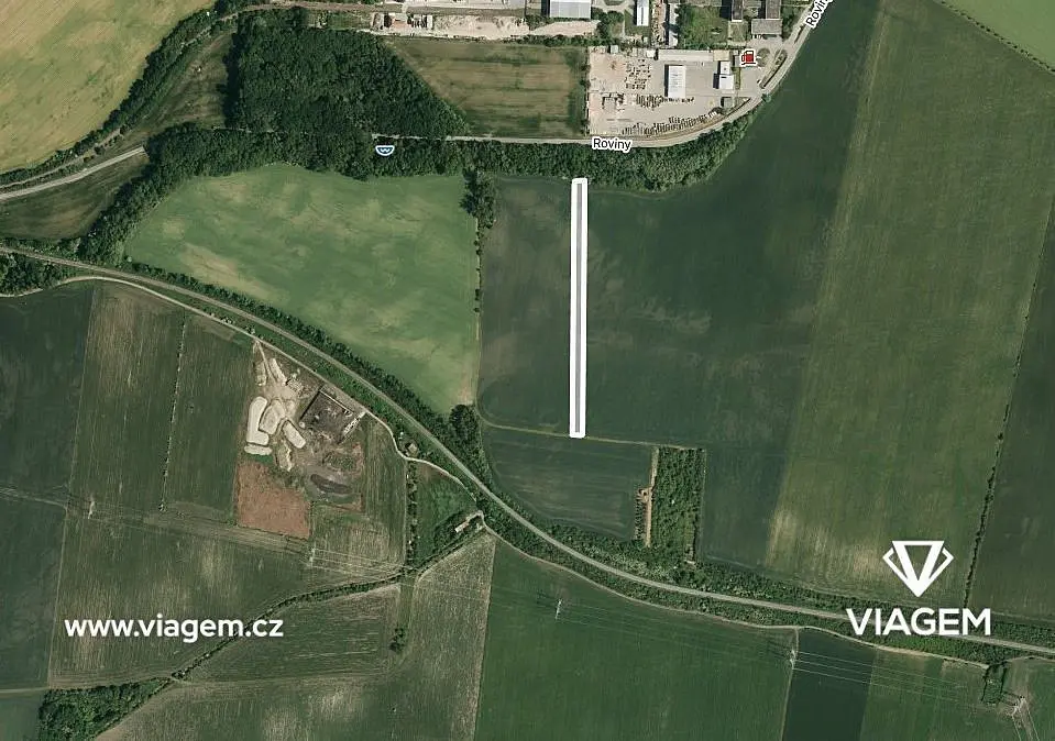 Prodej pozemku 2832 m², Chrlice · Brno