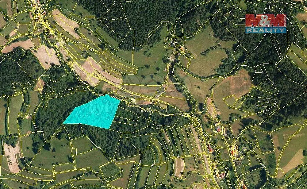 Prodej pozemku 656 m², Huslenky · okres Vsetín