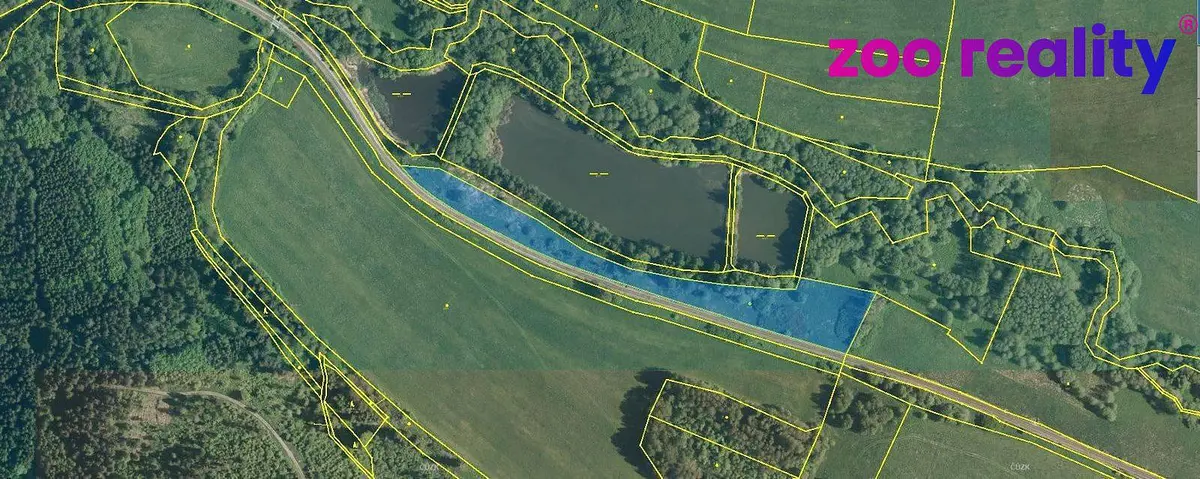 Prodej pozemku 11151 m², Vyšný · Český Krumlov