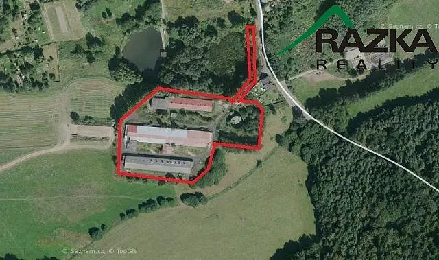 Prodej komerčního prostoru 5633 m², Velké Dvorce · Přimda