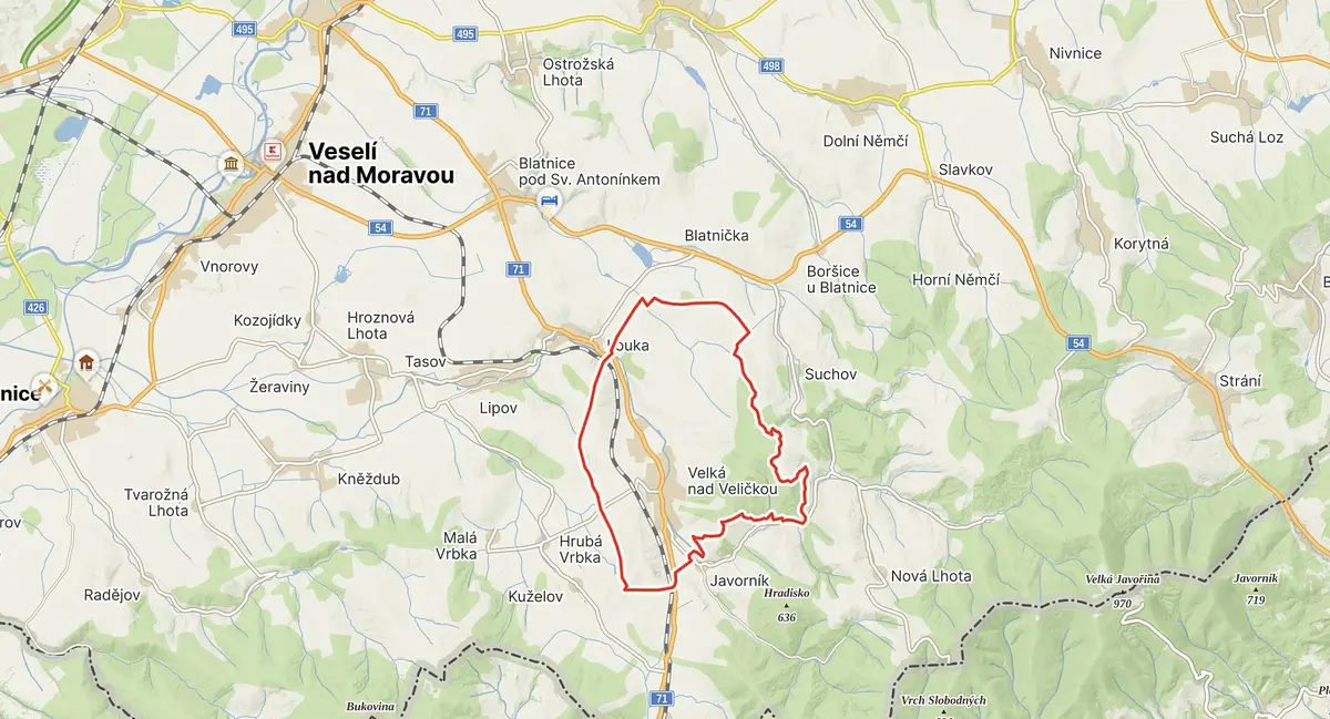 Prodej pozemku 3110 m², Hodonín · 696 74