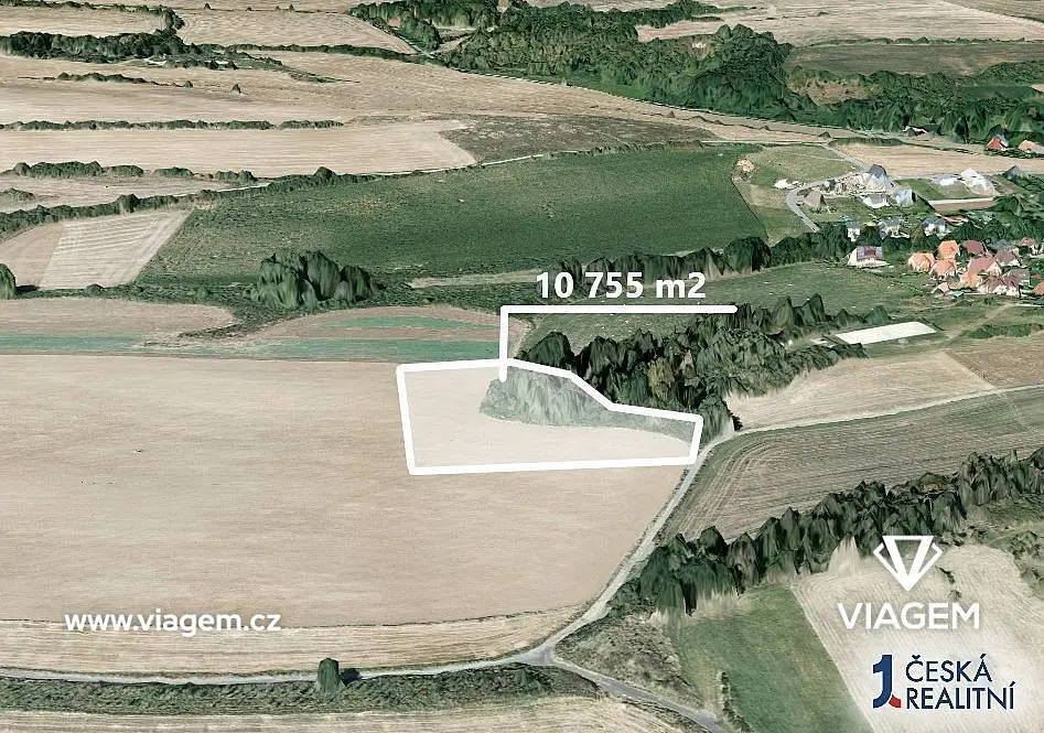 Prodej pozemku 1792 m², Chýnice · okres Praha-západ