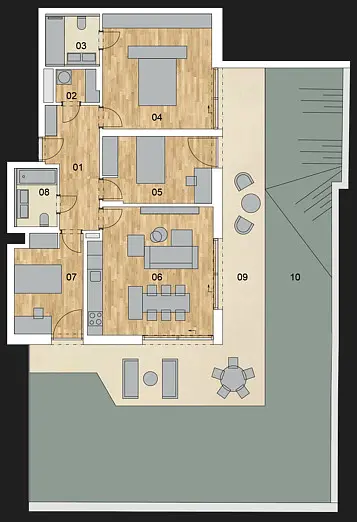 Prodej bytu 4+kk 102 m², Zapova · Smíchov