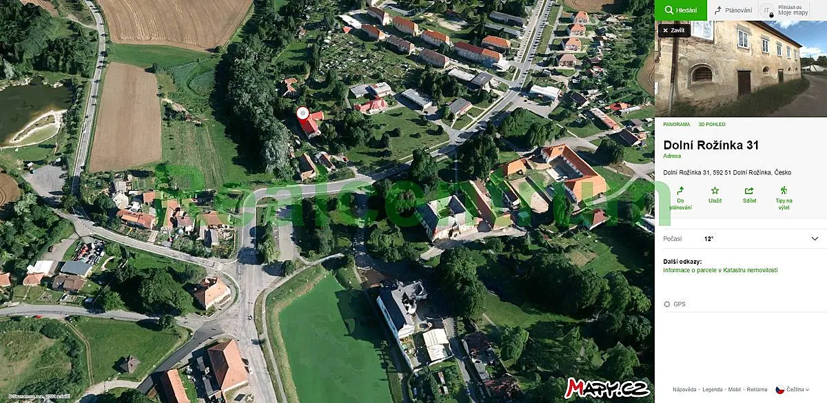 Prodej pozemku 4206 m², Dolní Rožínka · okres Žďár nad Sázavou