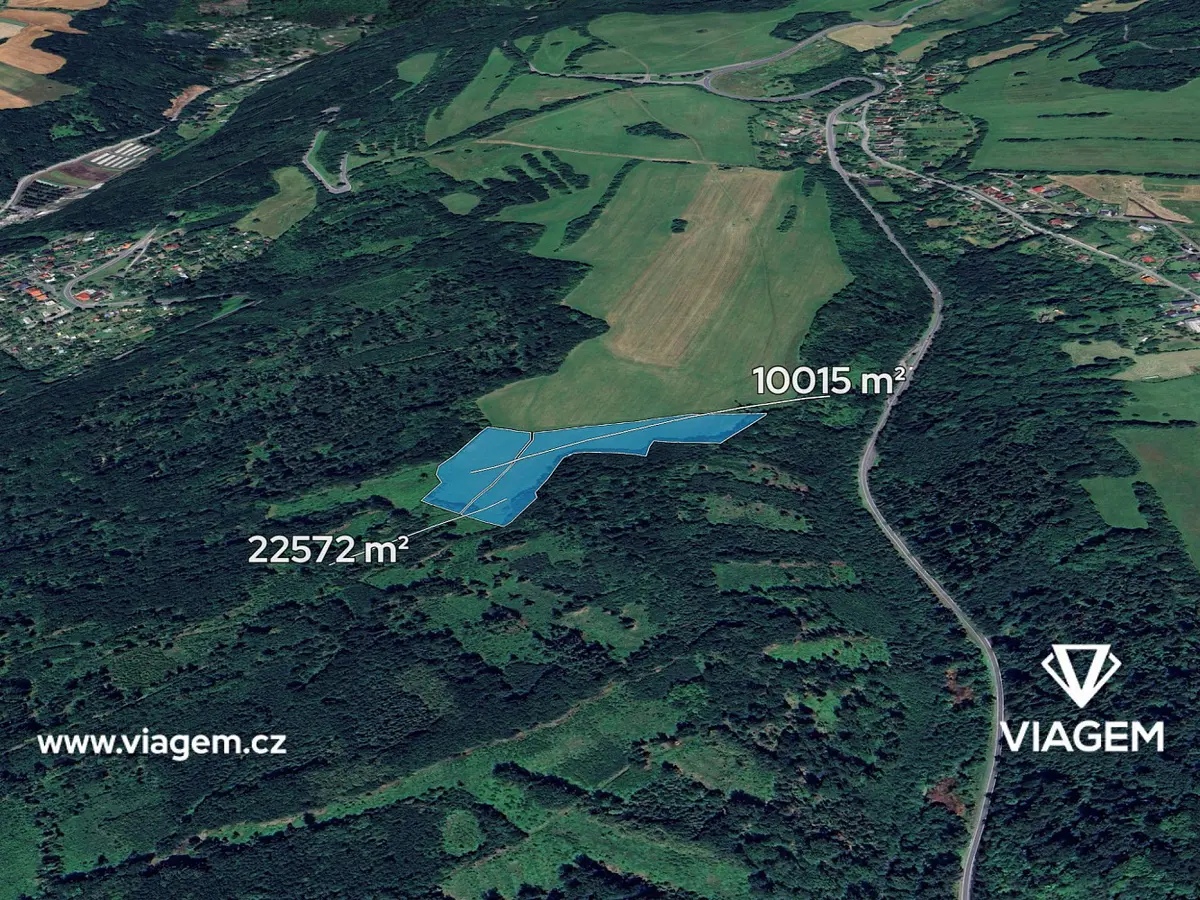 Prodej pozemku 21724 m², Stachov u Šternberka · Lipina