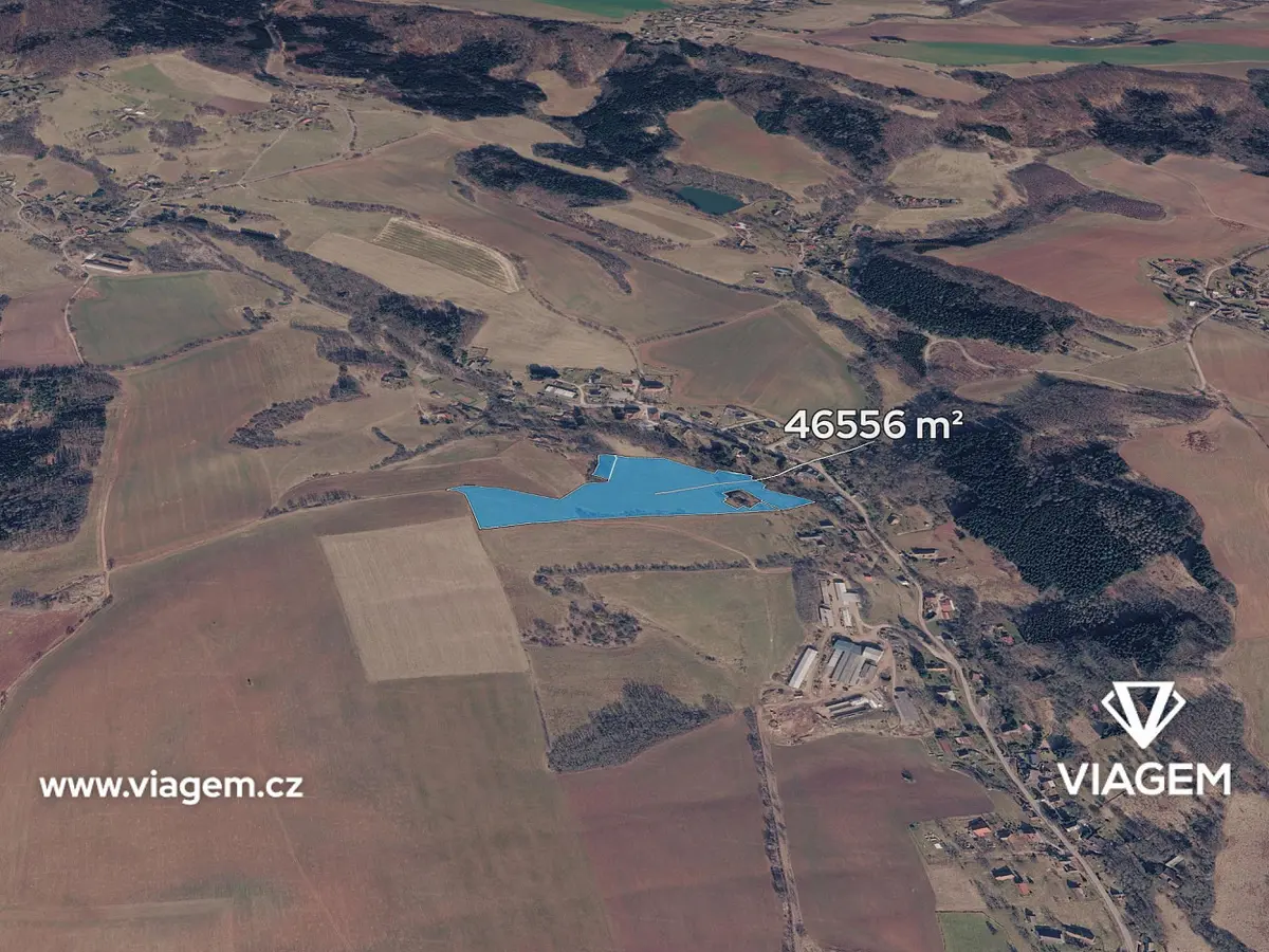 Prodej pozemku 13966 m², Úbislavice · okres Jičín