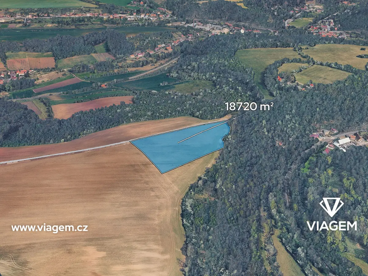 Prodej pozemku 18720 m², Kováry · Zákolany