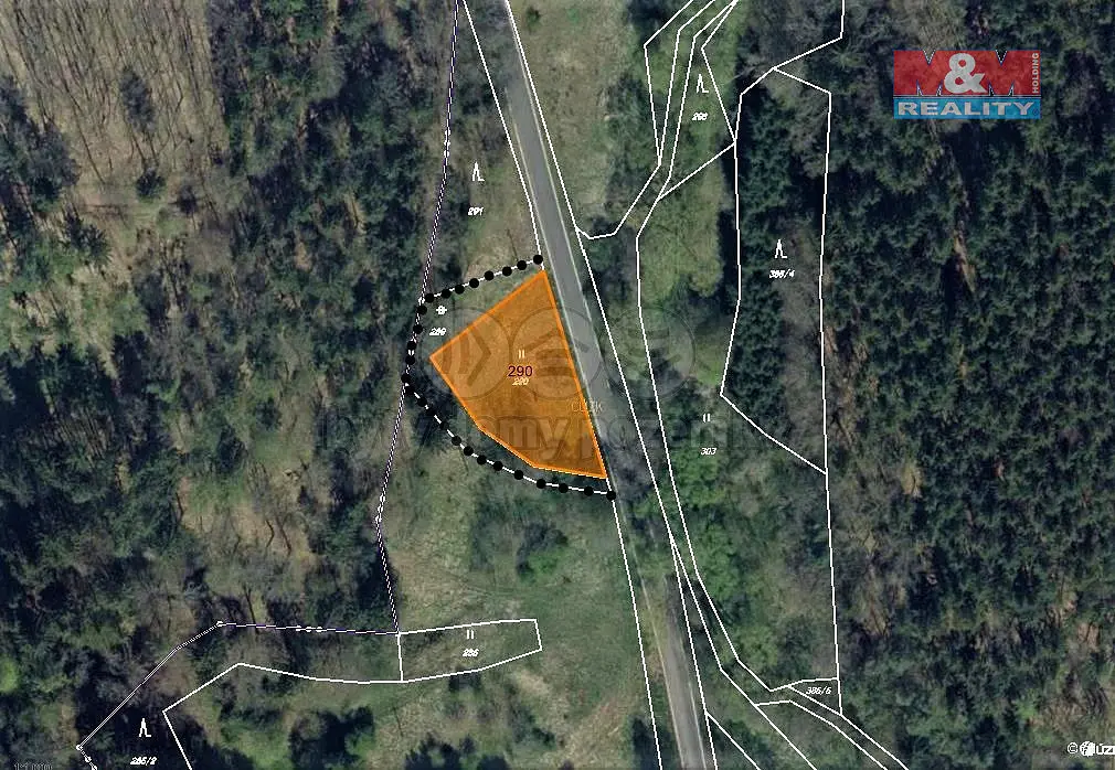 Prodej pozemku 1668 m², Tuchořice · okres Louny