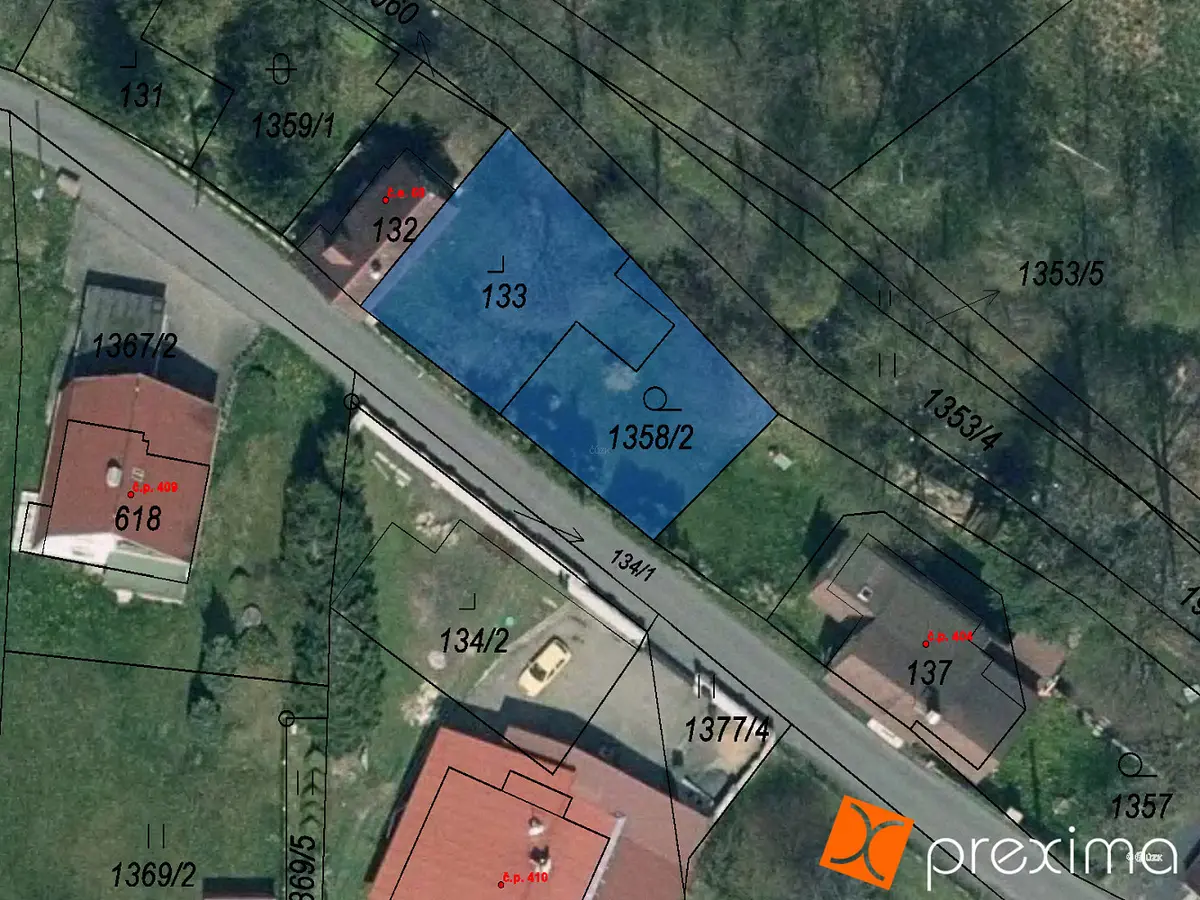 Prodej pozemku 89 m², Rumburk · okres Děčín