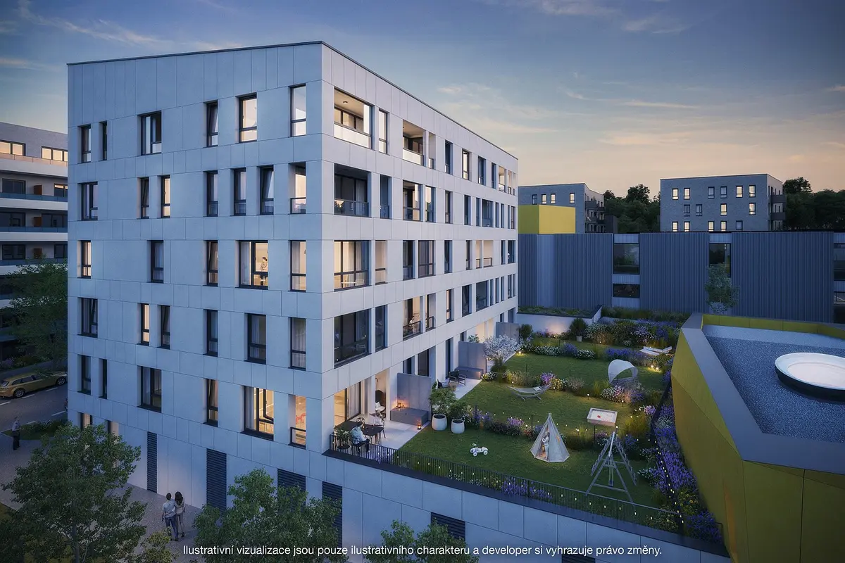 Prodej bytu 2+kk 44 m², Wassermannova · Hlubočepy