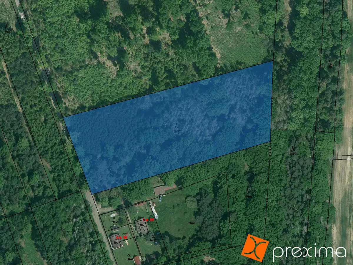Prodej pozemku 320 m², Břehov · okres České Budějovice