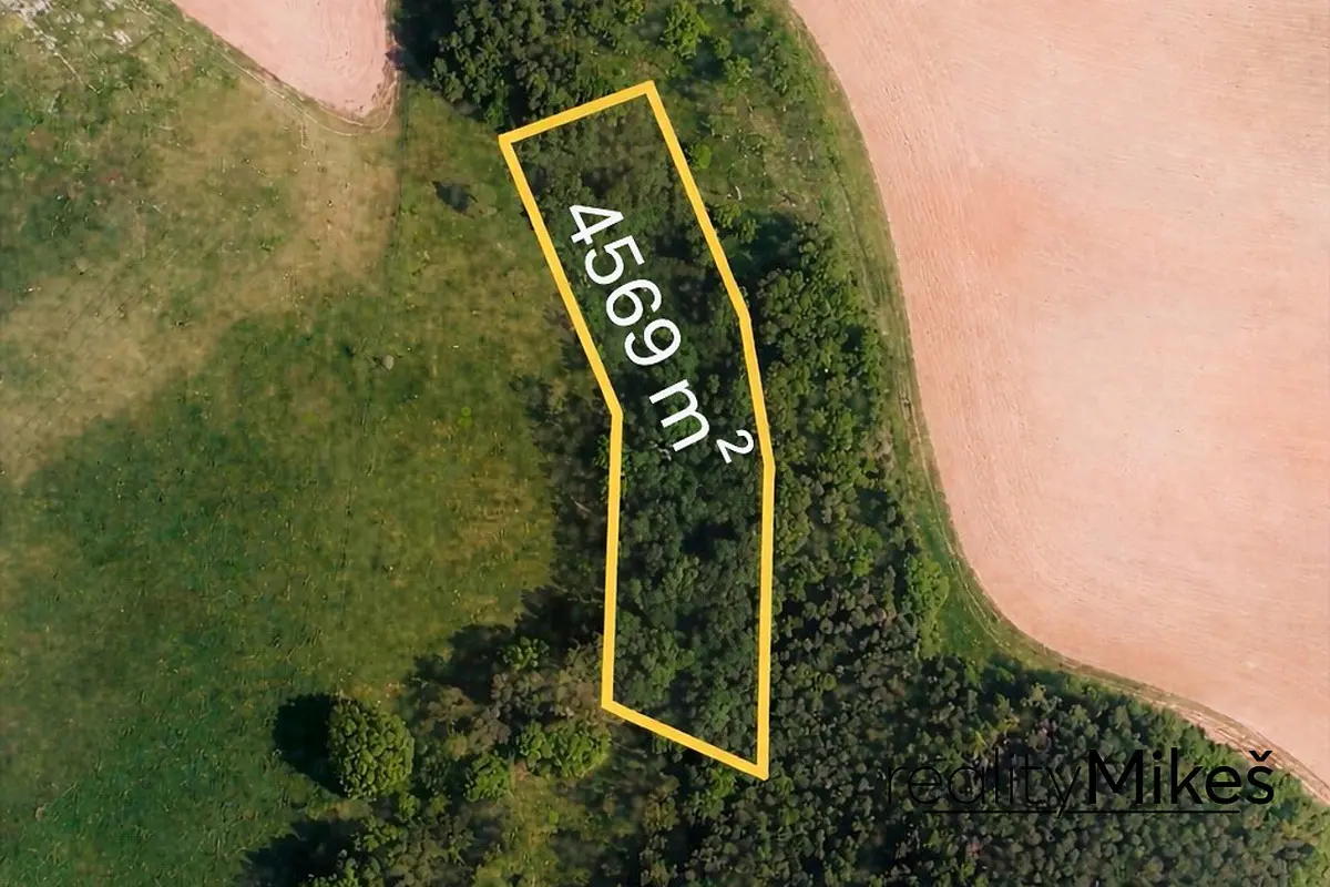 Prodej pozemku 4569 m², Sychrov - Radostín · okres Liberec