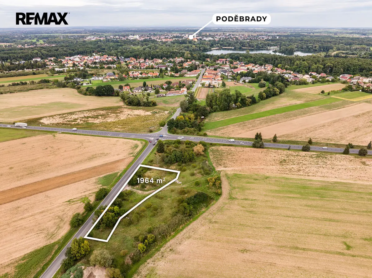 Prodej pozemku 1964 m², Kluk · Poděbrady