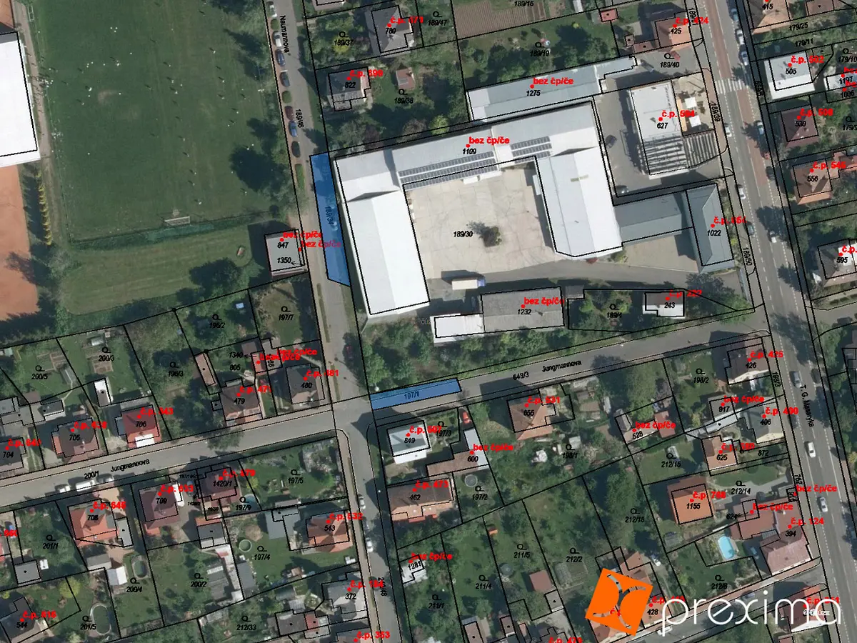 Prodej pozemku 374 m², Slatiňany · okres Chrudim