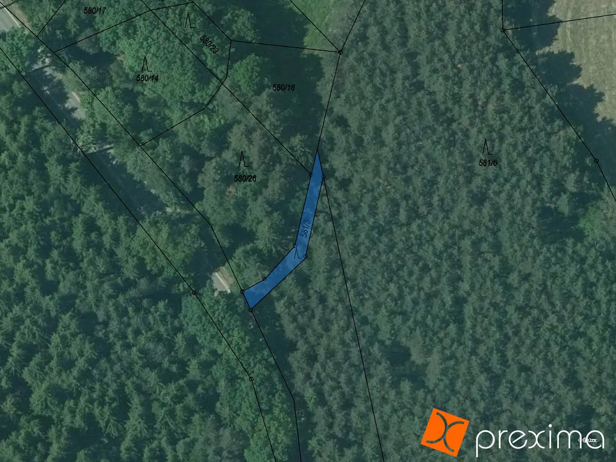 Prodej pozemku 10 m², Lutová · Chlum u Třeboně