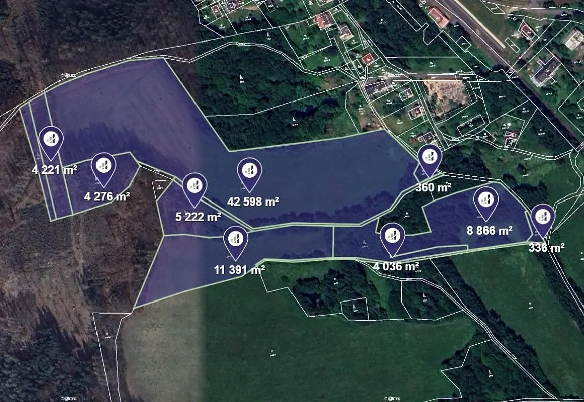 Prodej pozemku 40653 m², Mikulášovice · okres Děčín