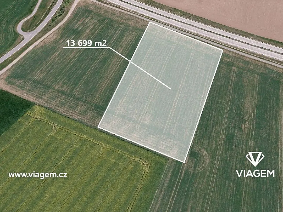 Prodej pozemku 2283 m², Lutopecny · okres Kroměříž