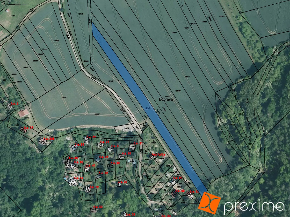 Prodej pozemku 49 m², Moravany · okres Brno-venkov