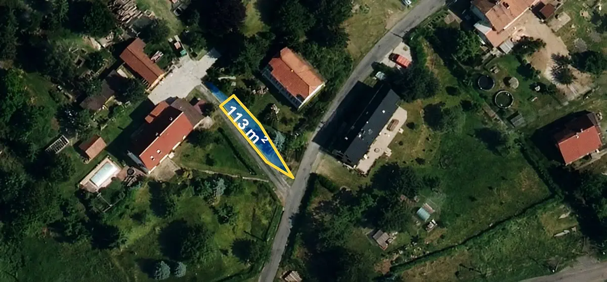Prodej pozemku 113 m², Višňová - Andělka · okres Liberec