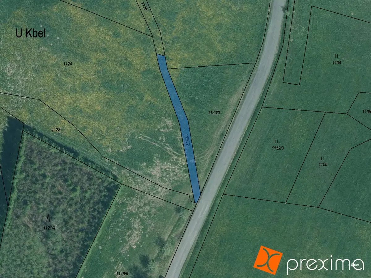 Prodej pozemku 36 m², Čížkov · okres Plzeň-Jih