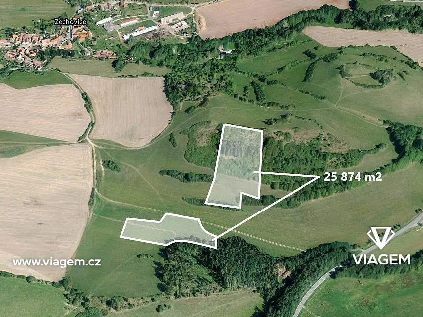 Prodej pozemku 5749 m², Volyně · okres Strakonice