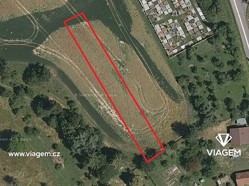 Prodej pozemku 188 m², Lubná · okres Kroměříž