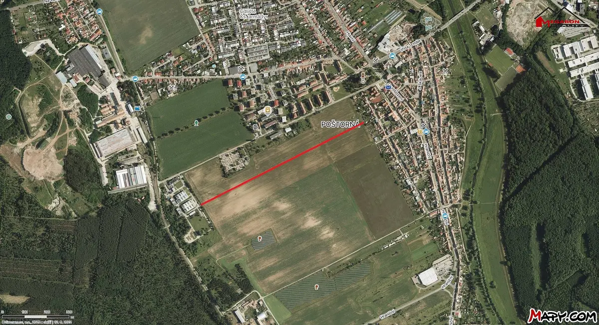 Prodej pozemku 4393 m², Břeclav - Poštorná