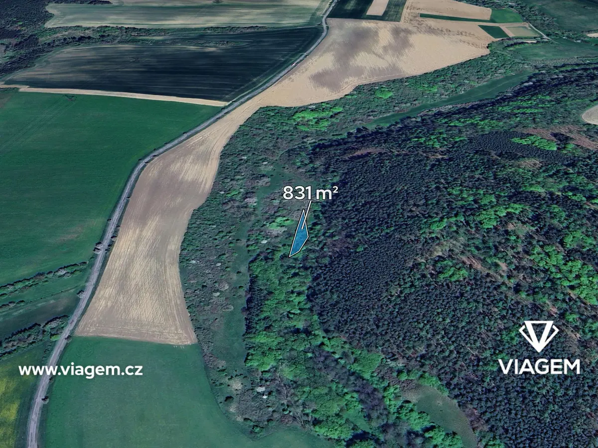 Prodej pozemku 415 m², Krakovec · okres Rakovník