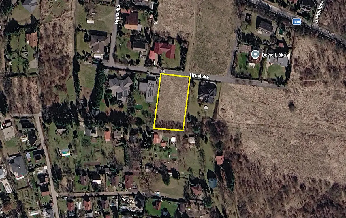 Pronájem pozemku 1651 m², Hrusická · Mnichovice u Říčan · Mnichovice