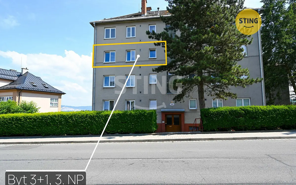 Prodej bytu 3+1 90 m², Malodvorská · Zábřeh na Moravě · Zábřeh