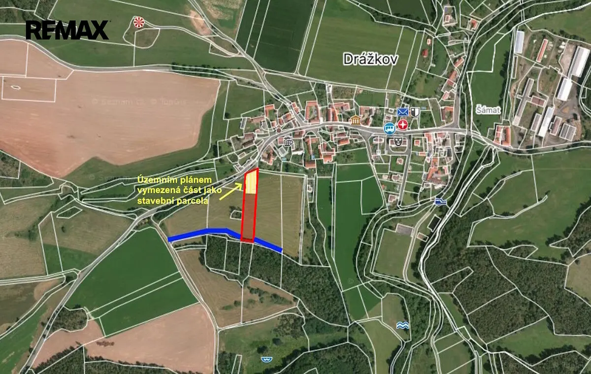 Prodej pozemku 25 m², Svatý Jan · okres Příbram
