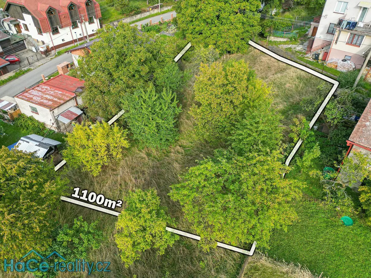 Prodej pozemku 1100 m², Vamberk - Merklovice · okres Rychnov nad Kněžnou