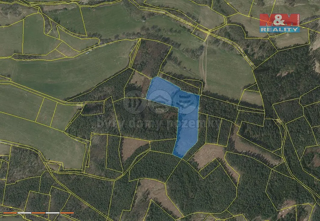 Prodej pozemku 24708 m², Přechovice · okres Strakonice
