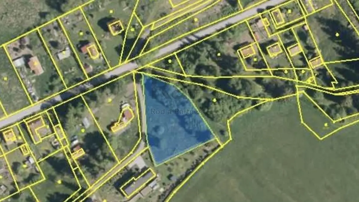 Prodej pozemku 2620 m², Světlík · okres Český Krumlov