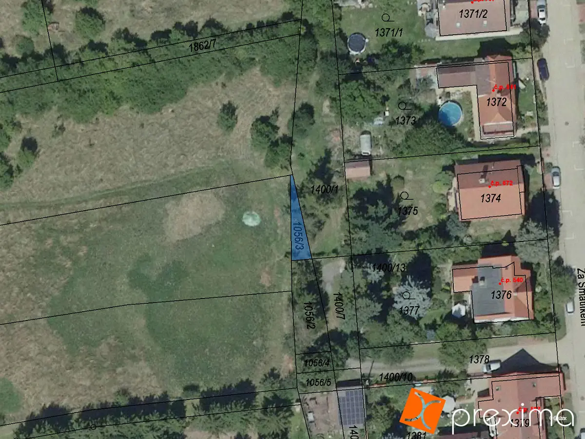 Prodej pozemku 7 m², Vestec · okres Praha-západ