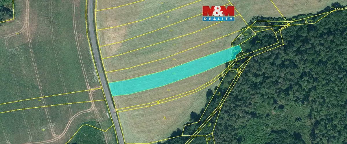 Prodej pozemku 2951 m², Velká Chmelištná · okres Rakovník