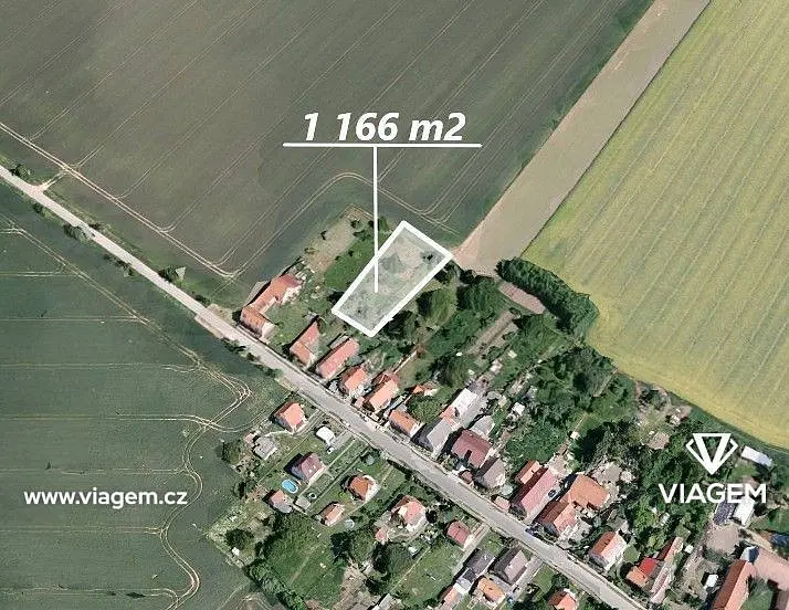 Prodej pozemku 194 m², Toušice · okres Kolín