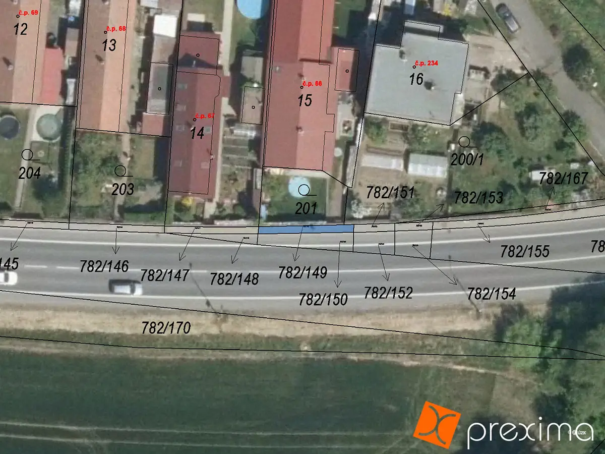 Prodej pozemku 4 m², Pardubice