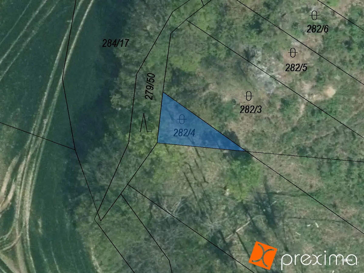 Prodej pozemku 45 m², Vlčtejn · okres Plzeň-Jih