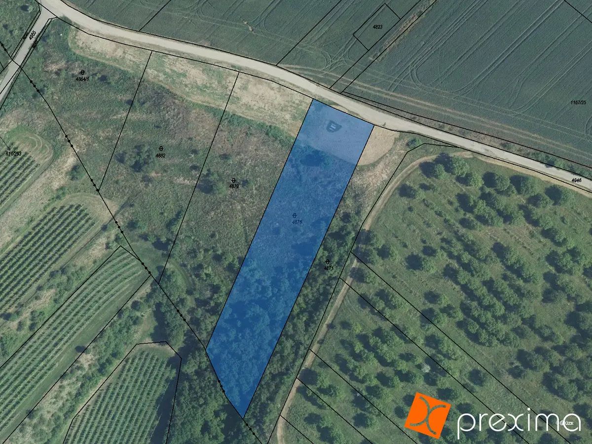Prodej pozemku 53 m², Starovice · okres Břeclav
