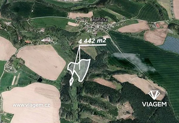 Prodej pozemku 4442 m², Lipnická · Havlíčkův Brod