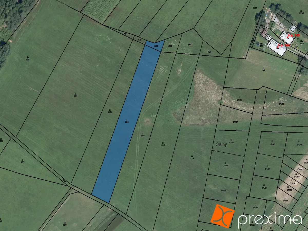 Prodej pozemku 515 m², Herálec · okres Žďár nad Sázavou