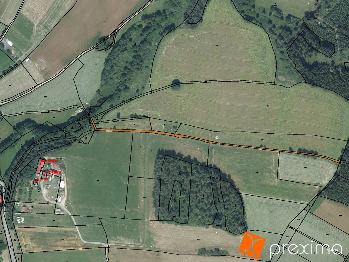 Prodej pozemku 92 m², Lhotka · okres Žďár nad Sázavou
