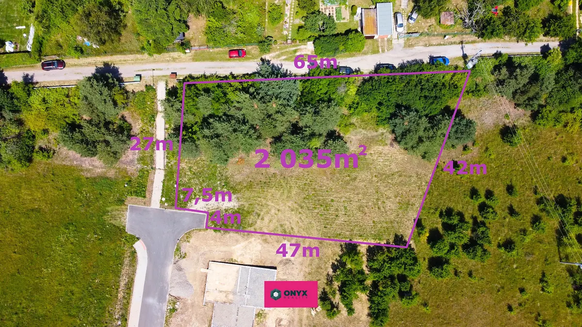 Prodej pozemku 2035 m², Olšany · okres Vyškov