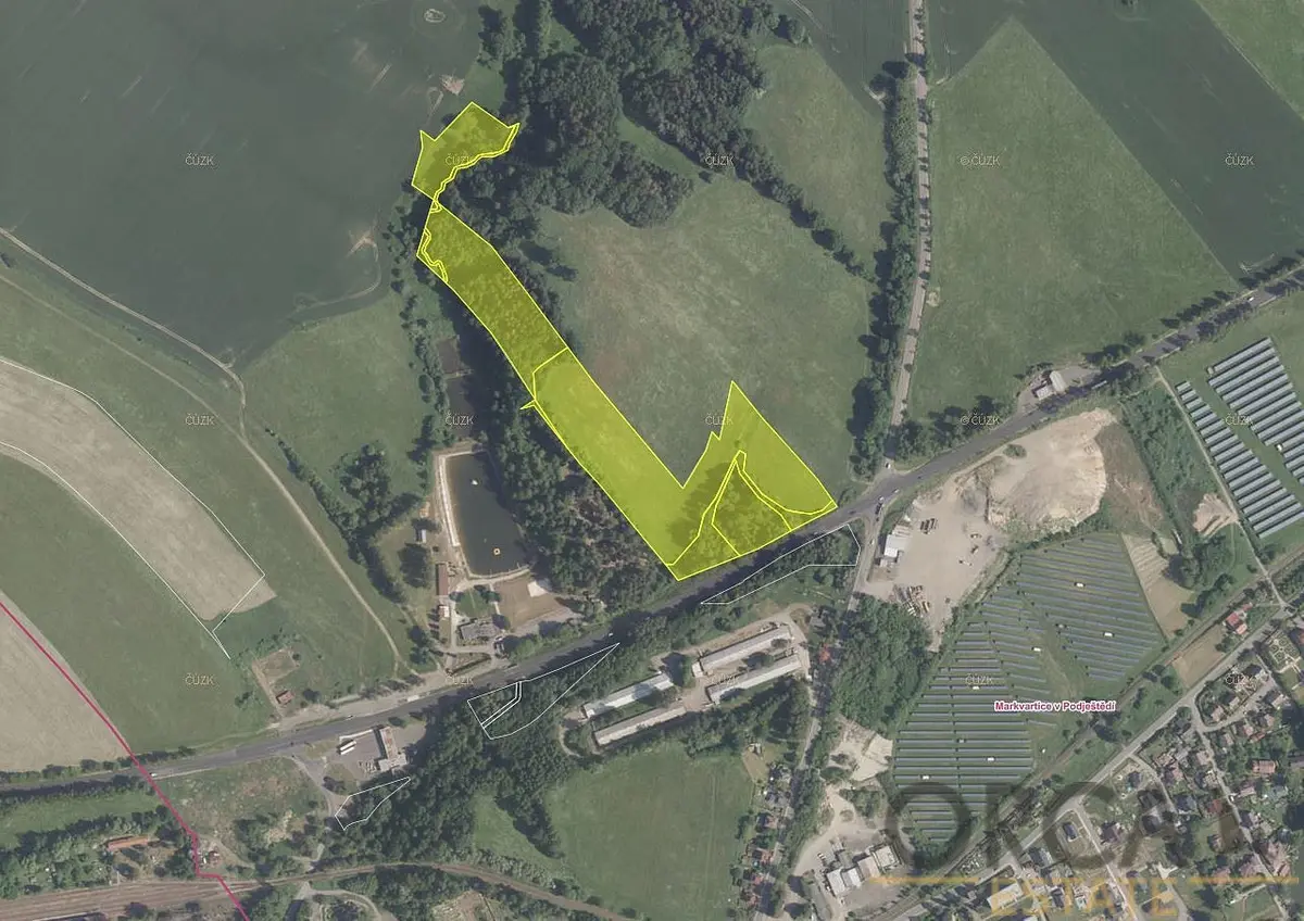 Prodej pozemku 23917 m², Jablonné v Podještědí · okres Liberec