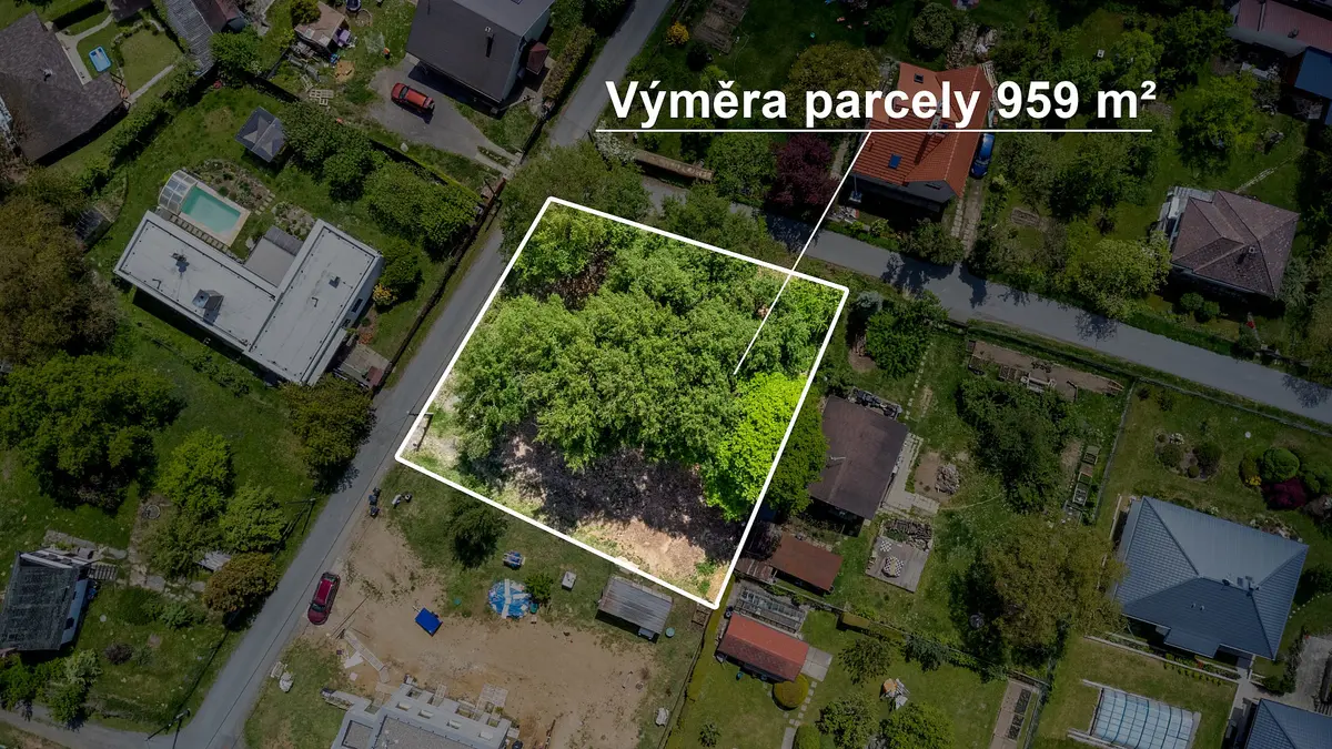 Prodej pozemku 959 m², Myšlín · Mnichovice