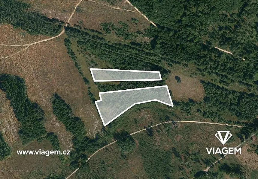 Prodej pozemku 13651 m², Bílkov · Dačice